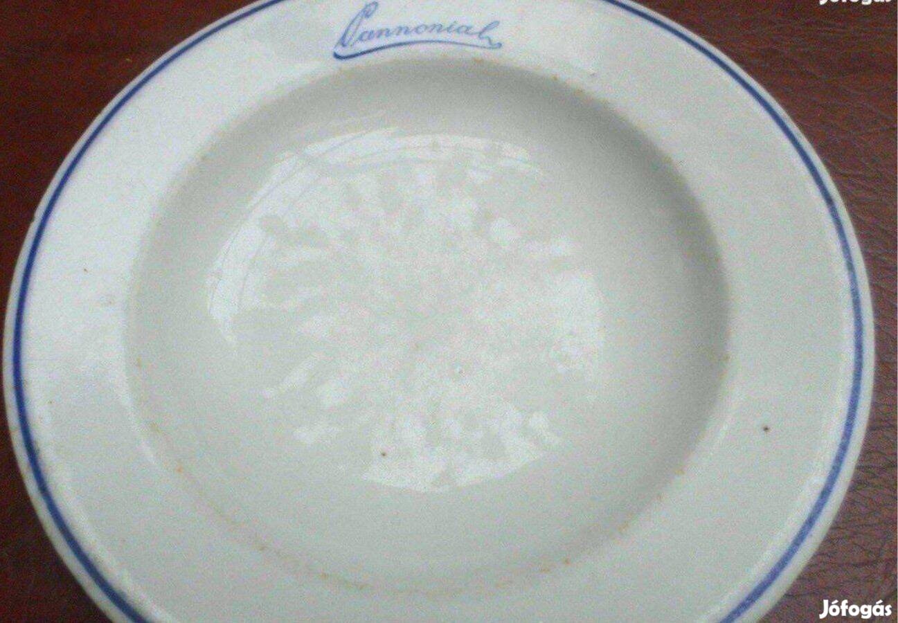 Antik tányér Zsolnay porcelán múzeális