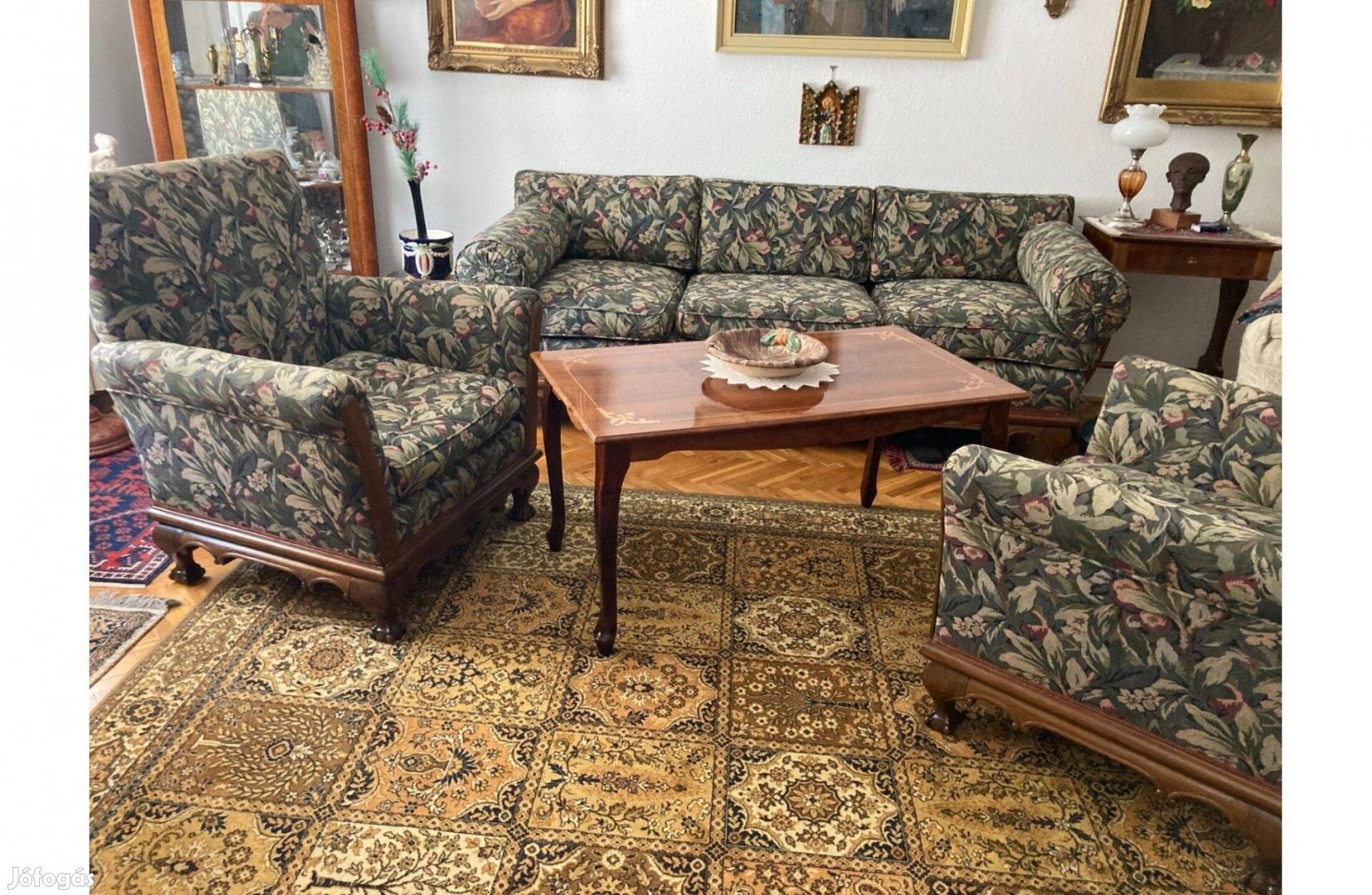 Antik ülőgarnitúra,2db fotel