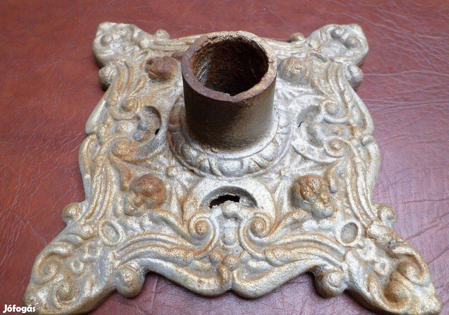 Antik vas fenyőfa talp karácsonyfa tartó