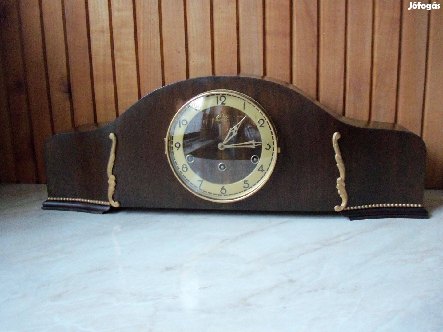 Antik westminster dallamos kandallóóra kandalló óra asztali