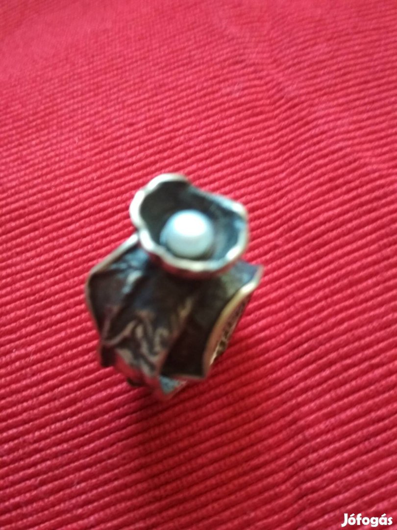 Antikolt Új Állítható Ezüst (  925) Gyűrű 