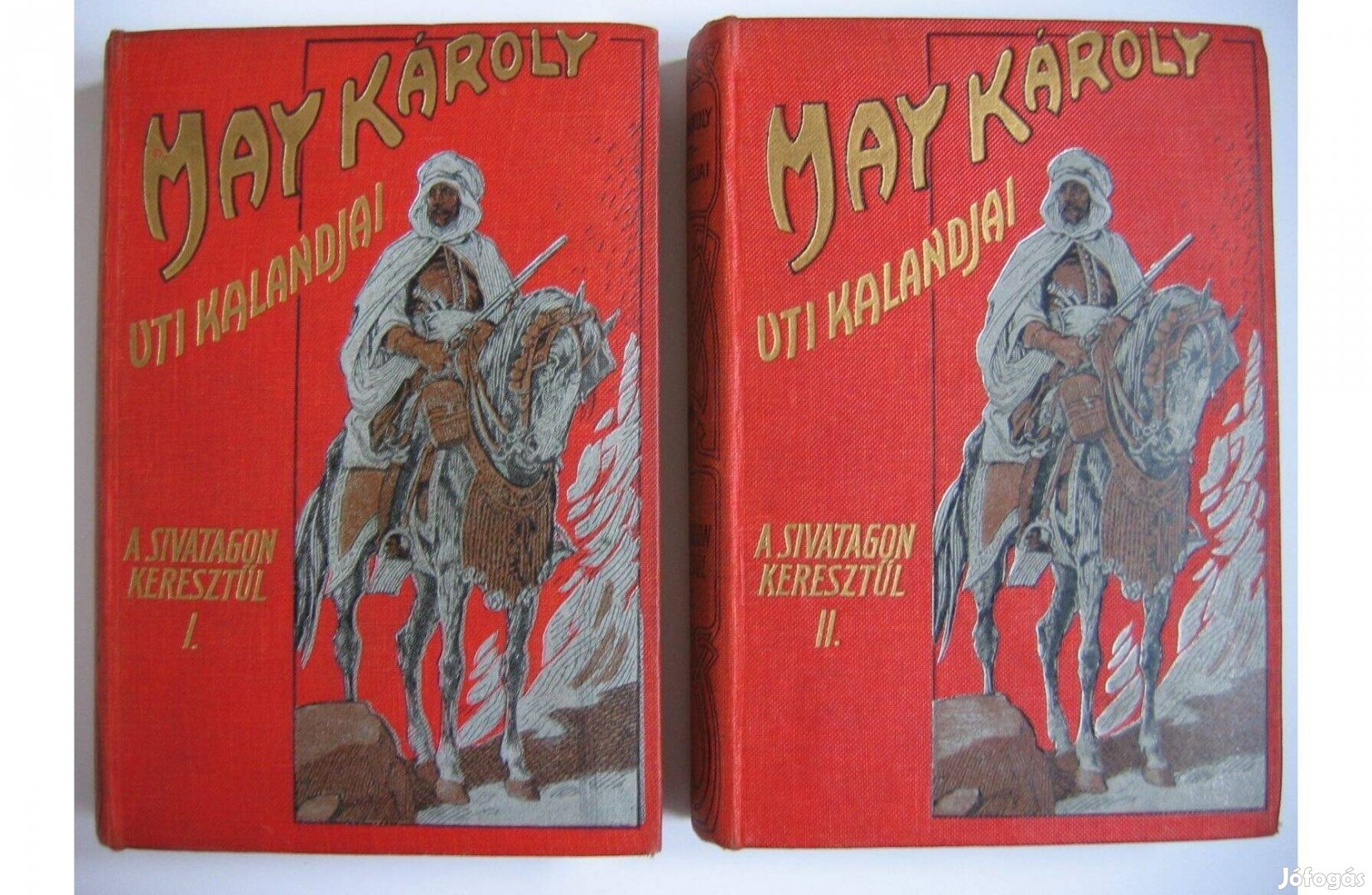 Antikvár May Károly könyvek eladók