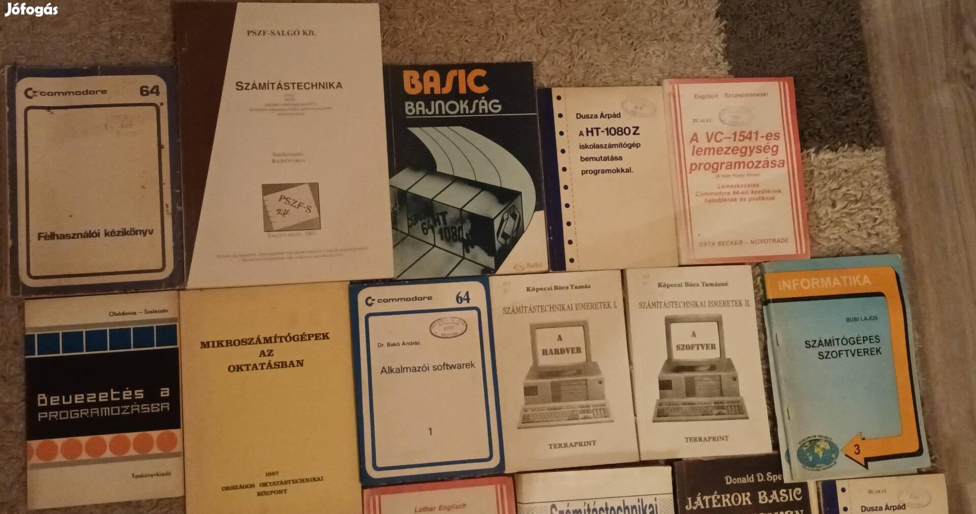 Antikvár számítógépes könyvek