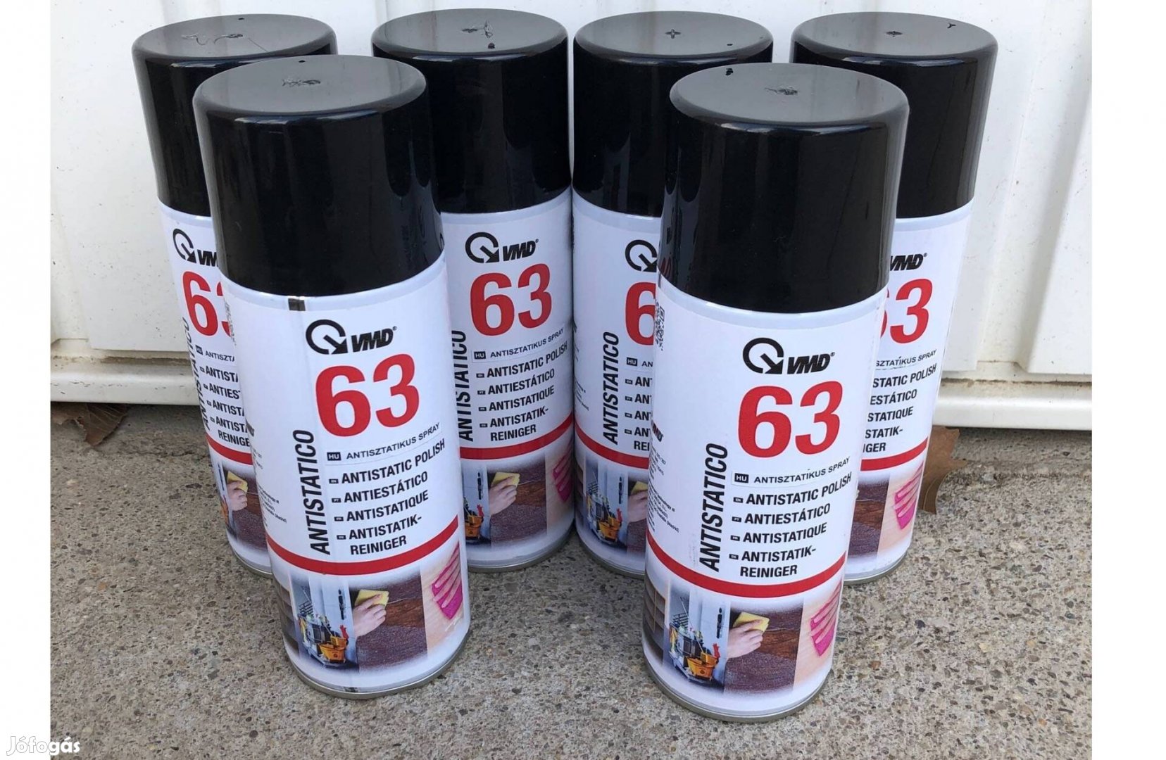 Antisztatikus tisztító védő spray 6x 400ml