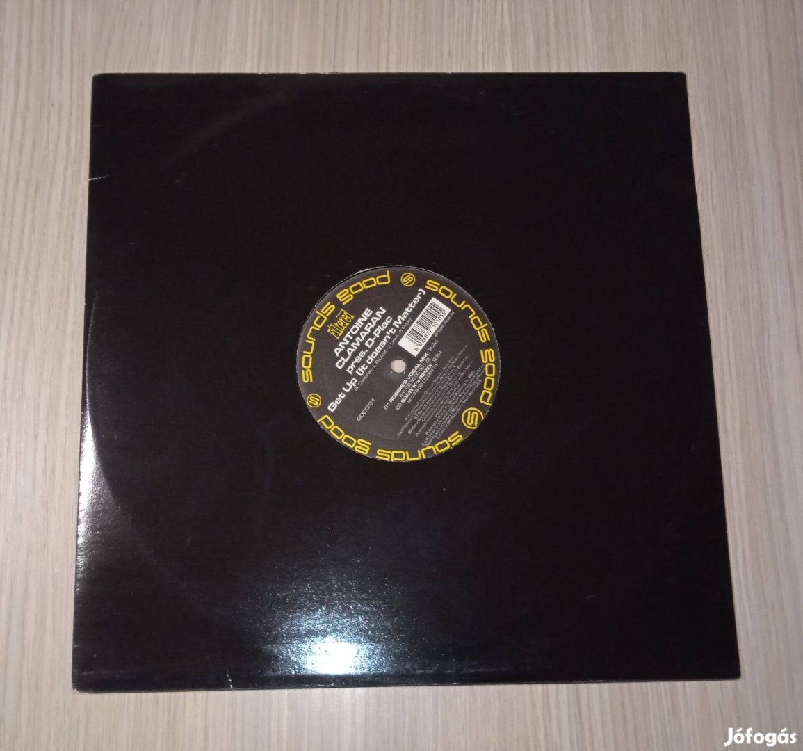 Antoine Clamaran Presents D-Plac - Get Up (Vinyl,2000)