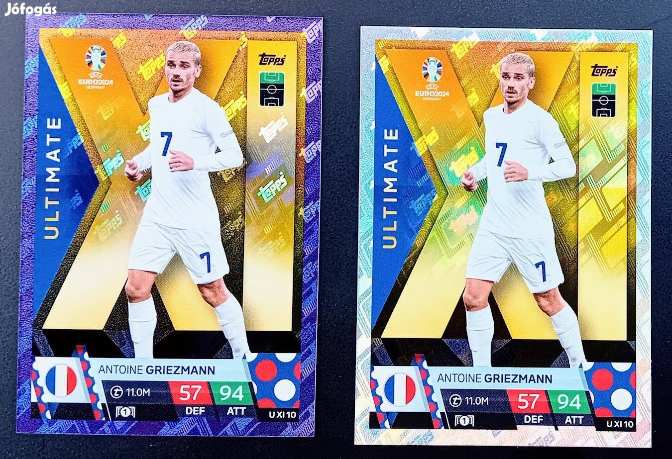 Antoine Griezmann Franciaország Ultimate XI + Purple Sapphire Euro '24