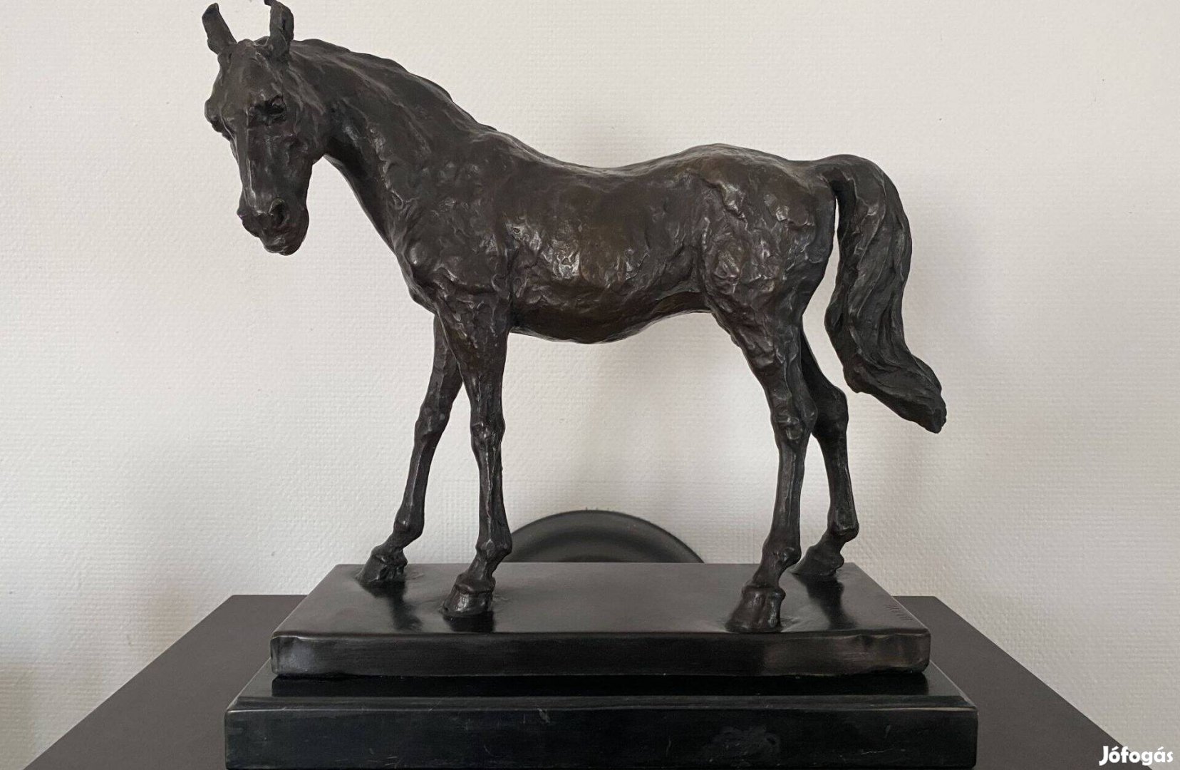 Antoine-Louis Barye "arab ló" bronz szobor