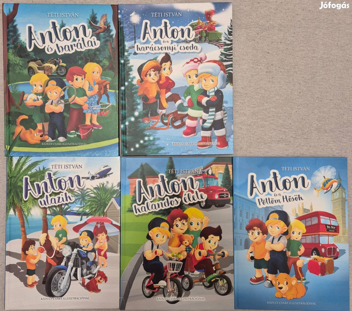 Anton könyv teljes sorozat Eladó