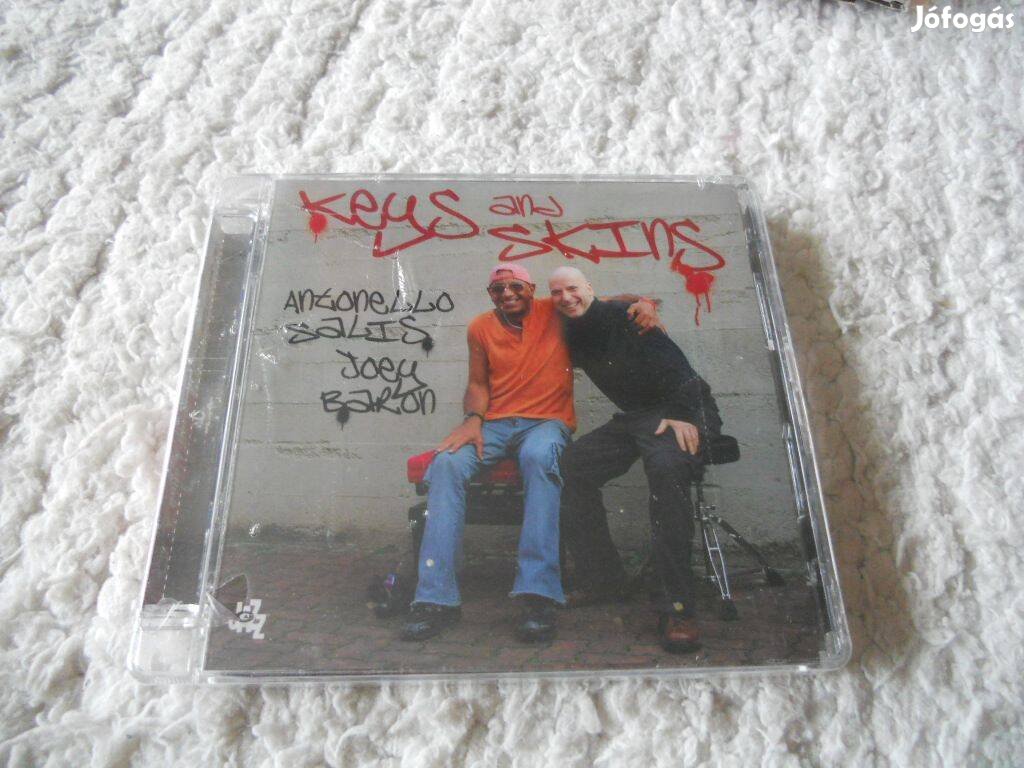 Antonello SALIS & Joey Baron : Keys and skins CD ( Új, Fóliás)