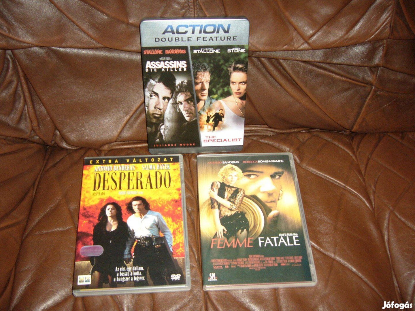 Antonio Banderas DVD , blu-ray filmek .Cserélhetők Blu-ray filmekre