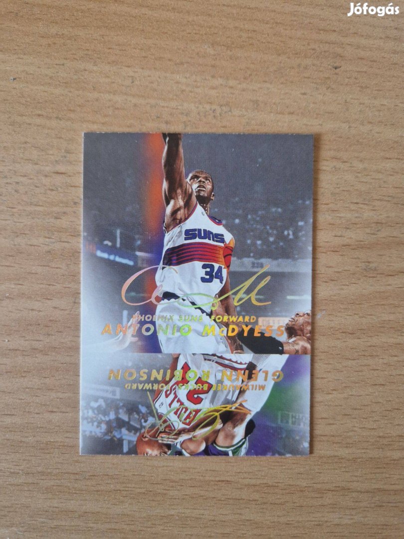 Antonio Mcdyess,Glenn Robinson Skybox Premium 1998-99 Error