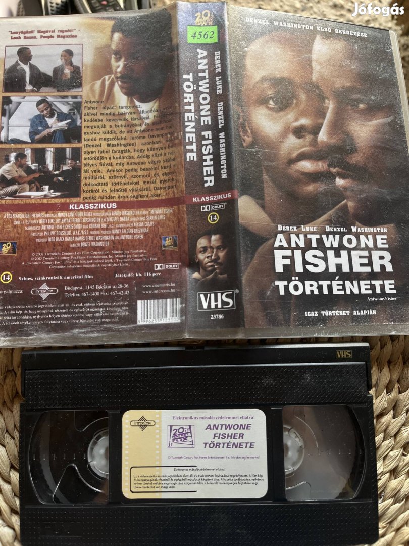 Antwone Fisher története vhs kazetta