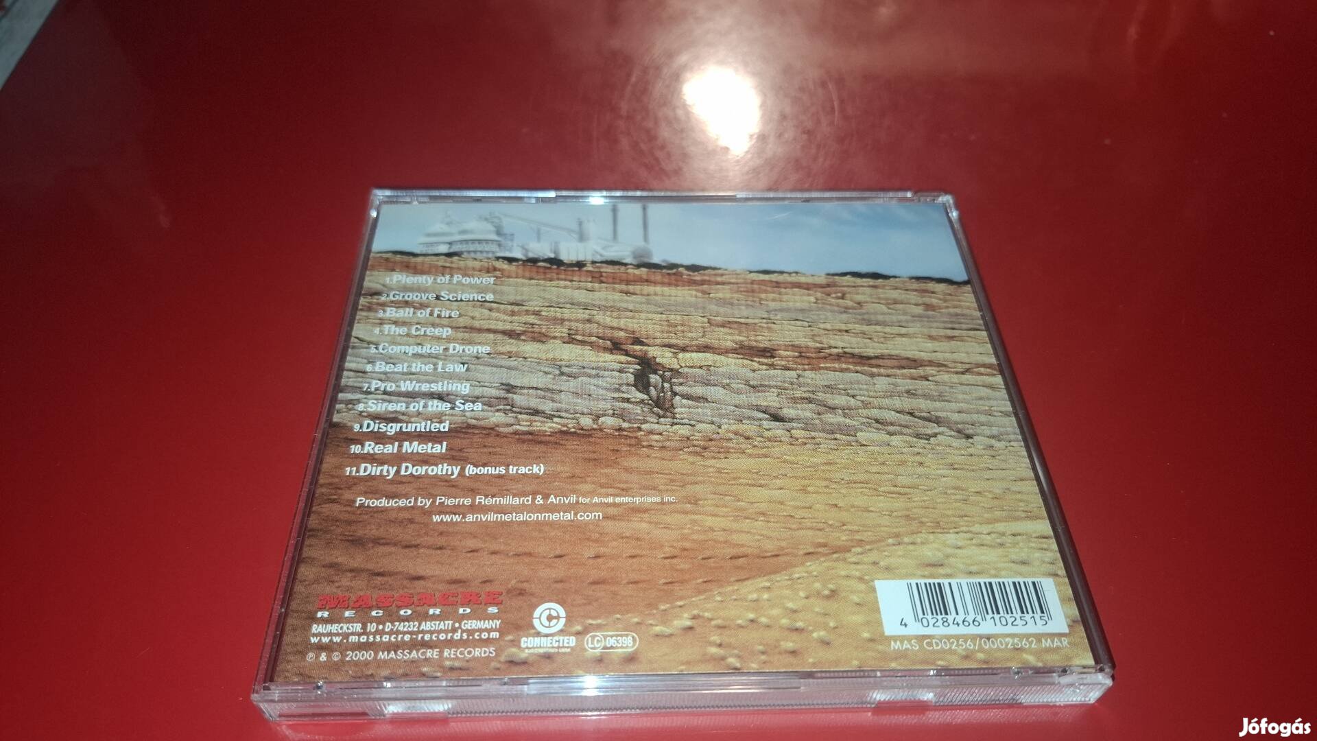 Anvil Plenty of power Cd 2000