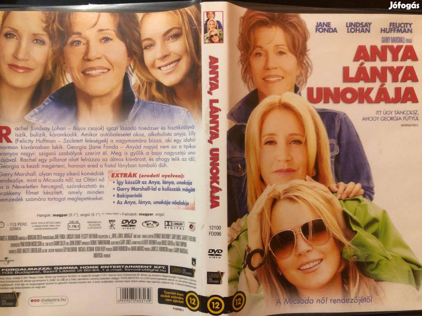 Anya, lánya, unokája (karcmentes, Jane Fonda) DVD