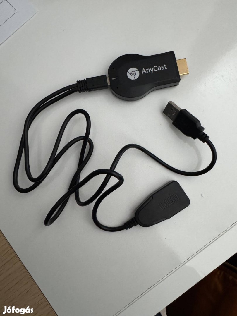 Anycast IP HDMI átalakító Chromecast szerű, de Airplayt is tudja