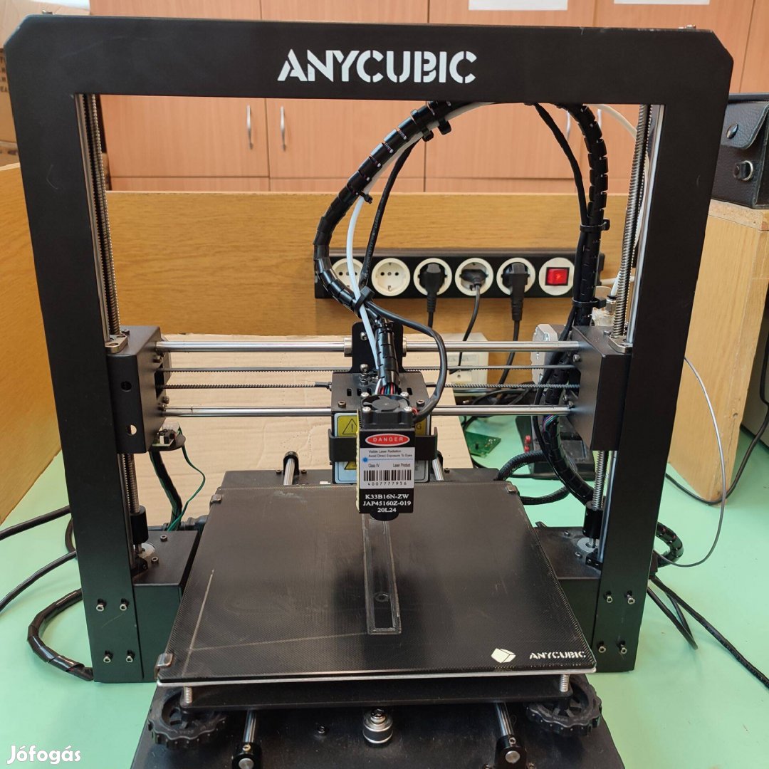 Anycubic Mega P 3D nyomtató gravírozó laser fejjel