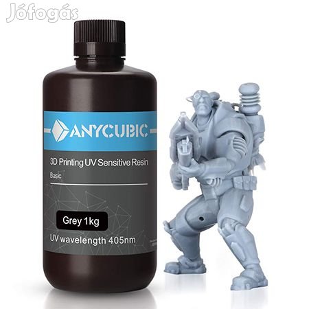 Anycubic UV Resin, GREY  1 Lit  (4008)