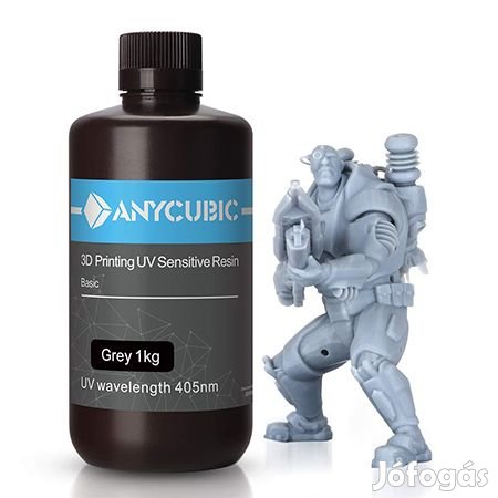 Anycubic UV Resin, GREY  1 Lit  (4008)