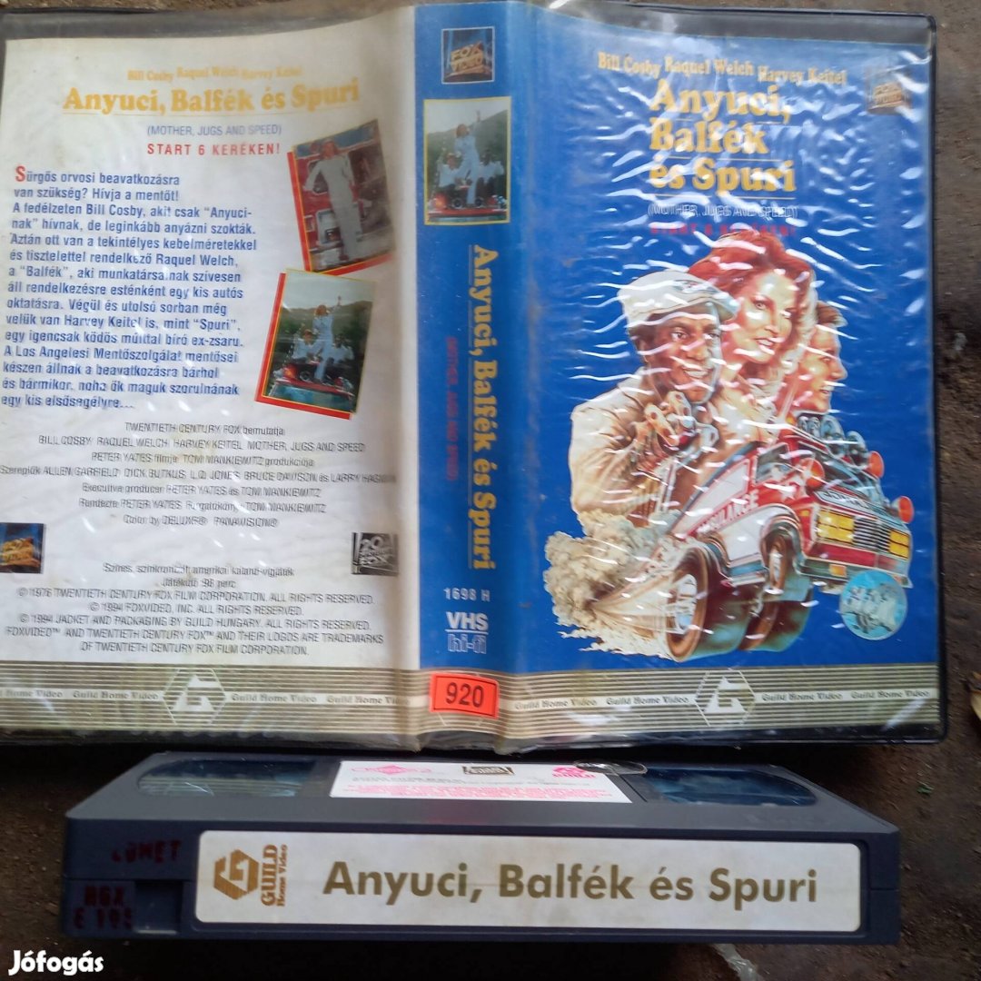 Anyuci, balfék és spuri - vígjáték vhs - guild video