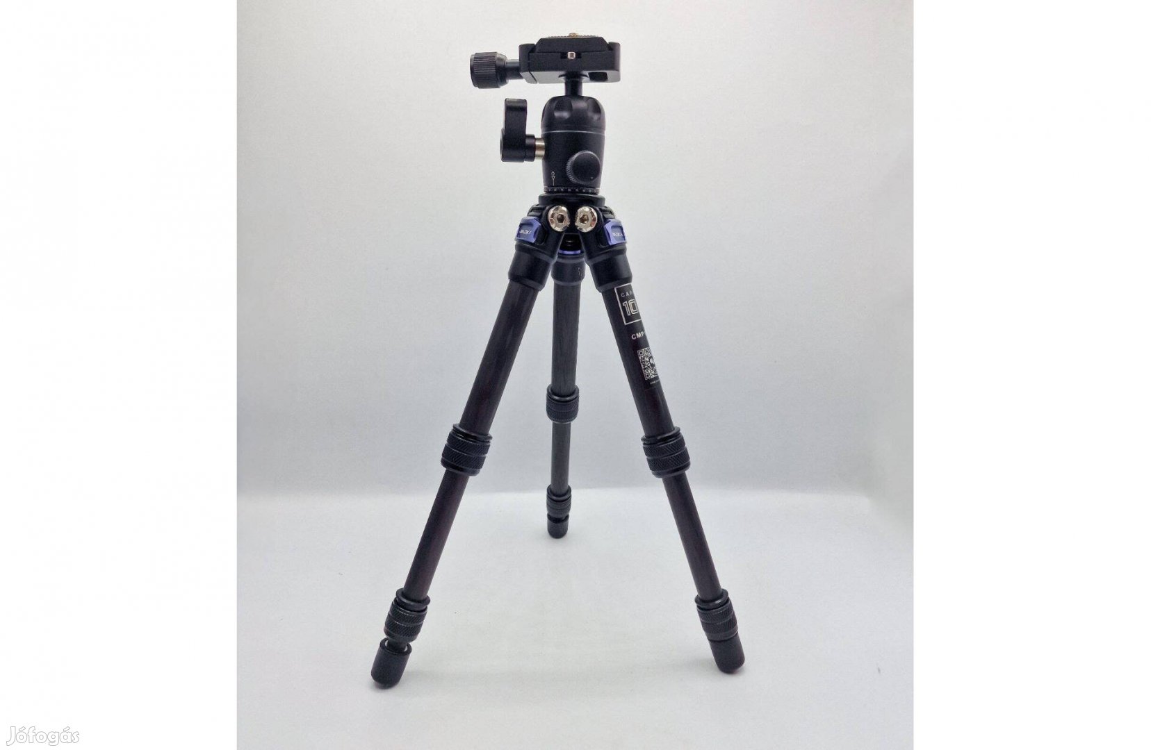 Aoka CMP163C karbon tripod állvány KB20 gömbfejjel, 1 év garancia