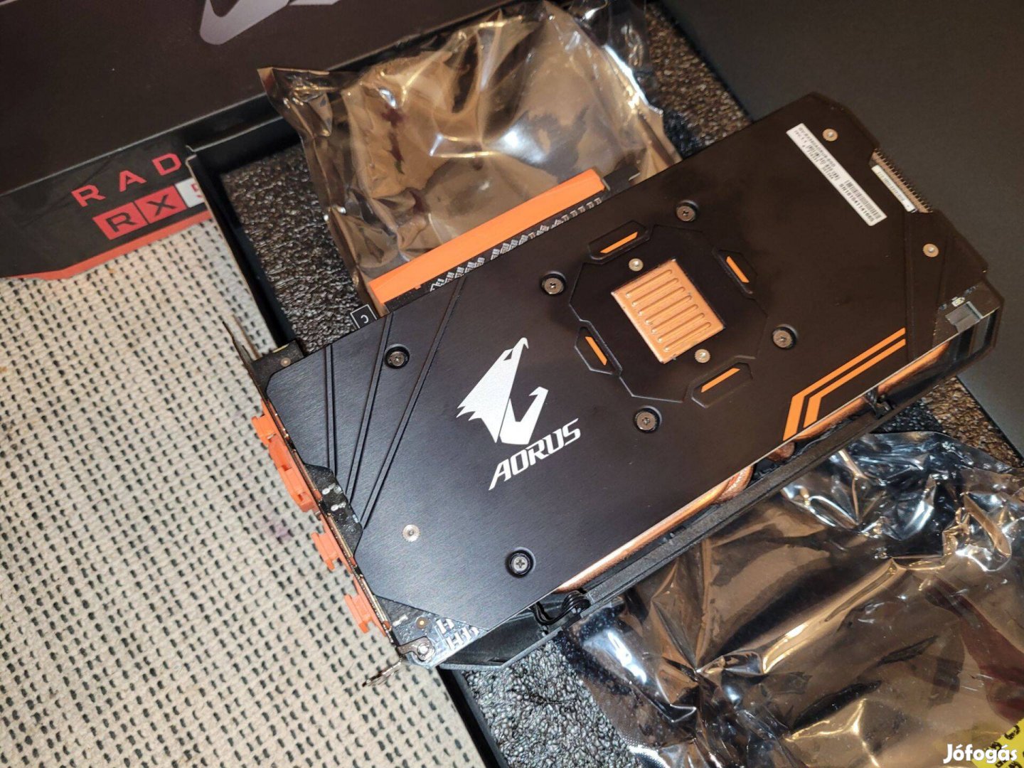 Aorus Radeaon RX580 8GB videokártya