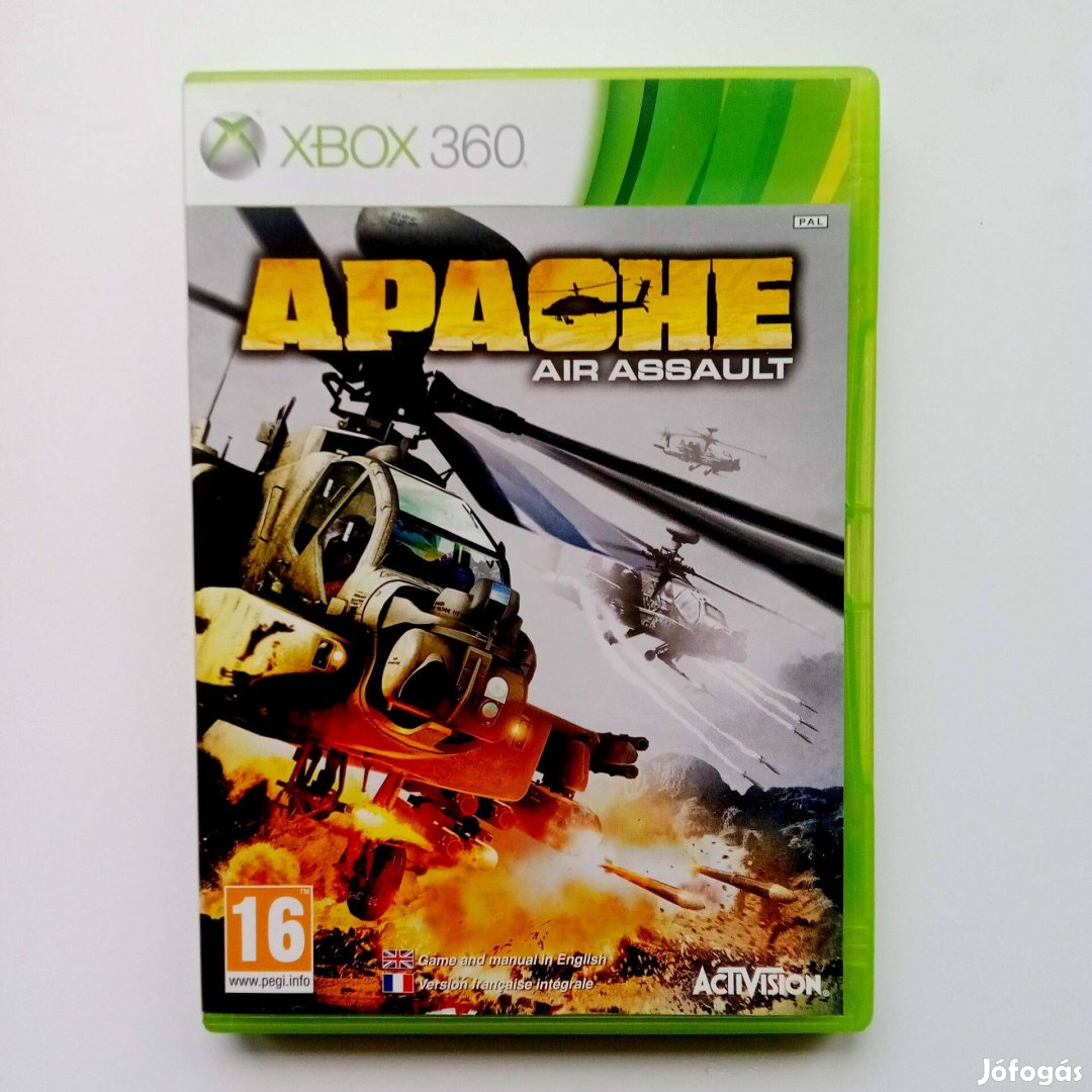 Apache Air Assault Xbox 360 játék eladó
