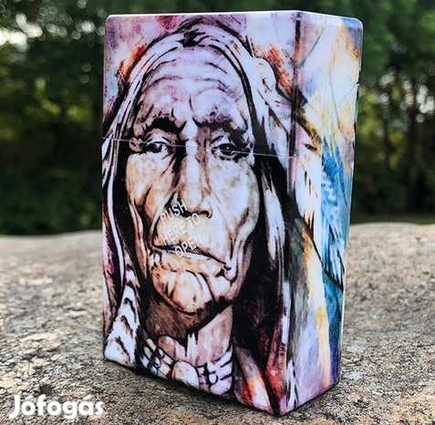 Apache Design Masszív Cigaretta Doboz Tartó  (4186)