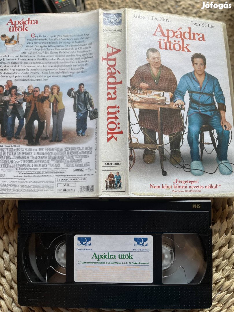 Apádra ütök vhs kazetta