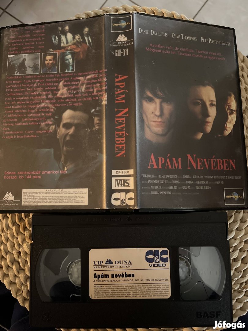 Apám nevében vhs