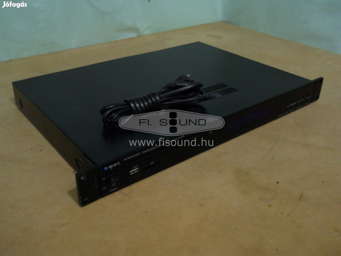 Apart PC1000R MK2 , professzionális média lejátszó USB,SD,CD,