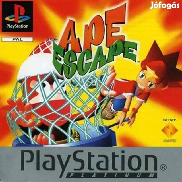 Ape Escape, Platinum Ed., Boxed PS1 játék