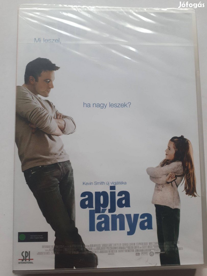 Apja lánya (Ben Affleck, Liv Tyler, Jennifer Lopez) új, bontatlan DVD