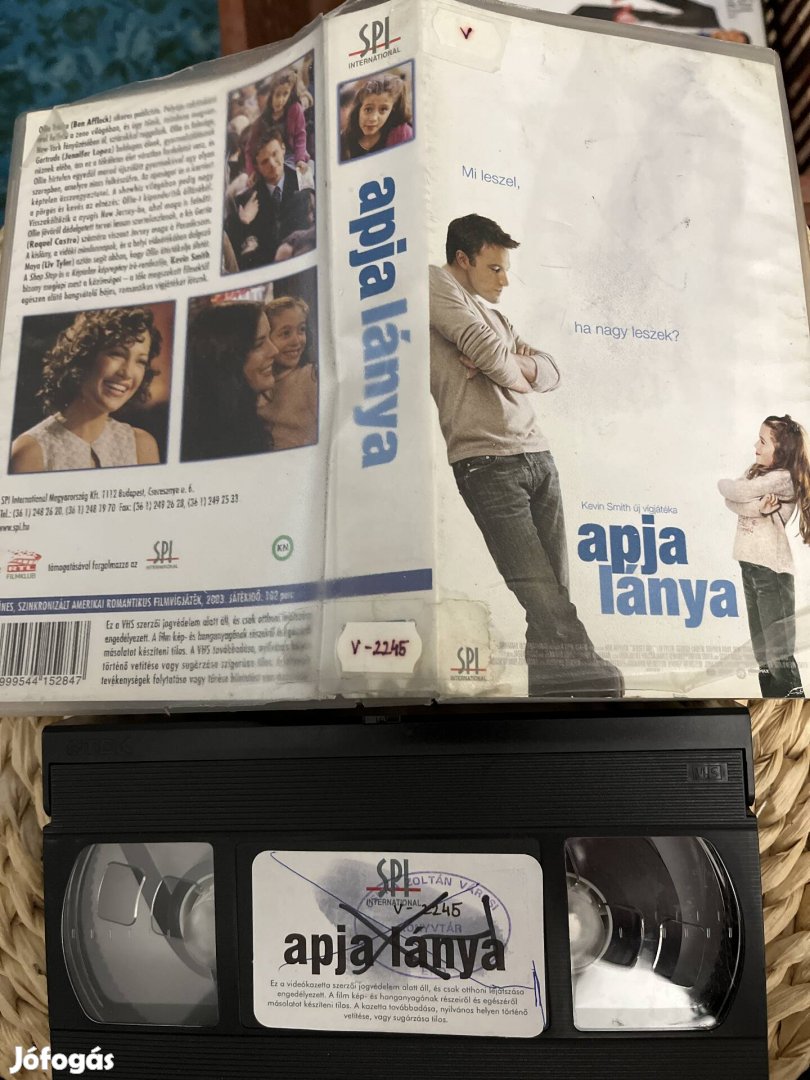 Apja lánya vhs.  