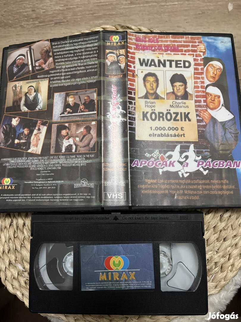 Apócák a pácban vhs film