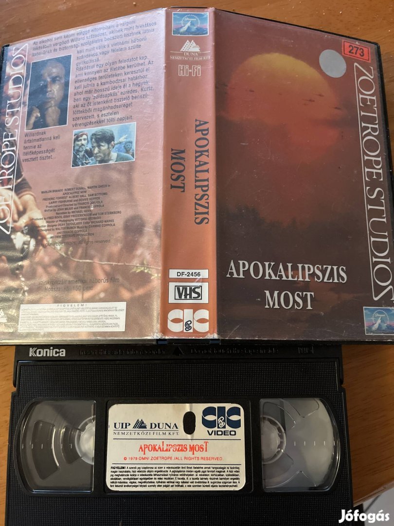 Apokalipszis most vhs 