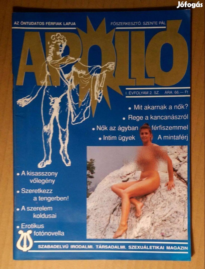 Apolló 2.szám (1989) poszterrel (6kép+tartalom)