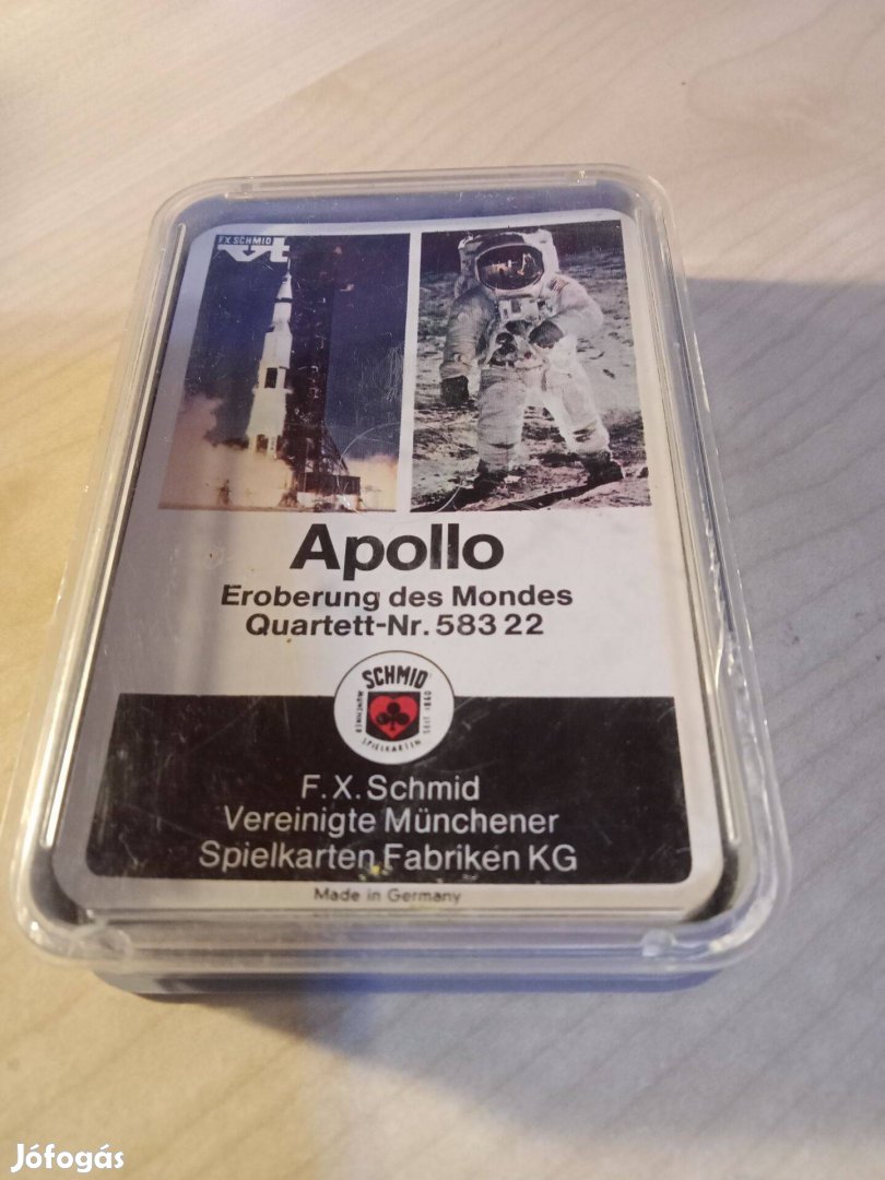 Apollo űrrepülés kártya