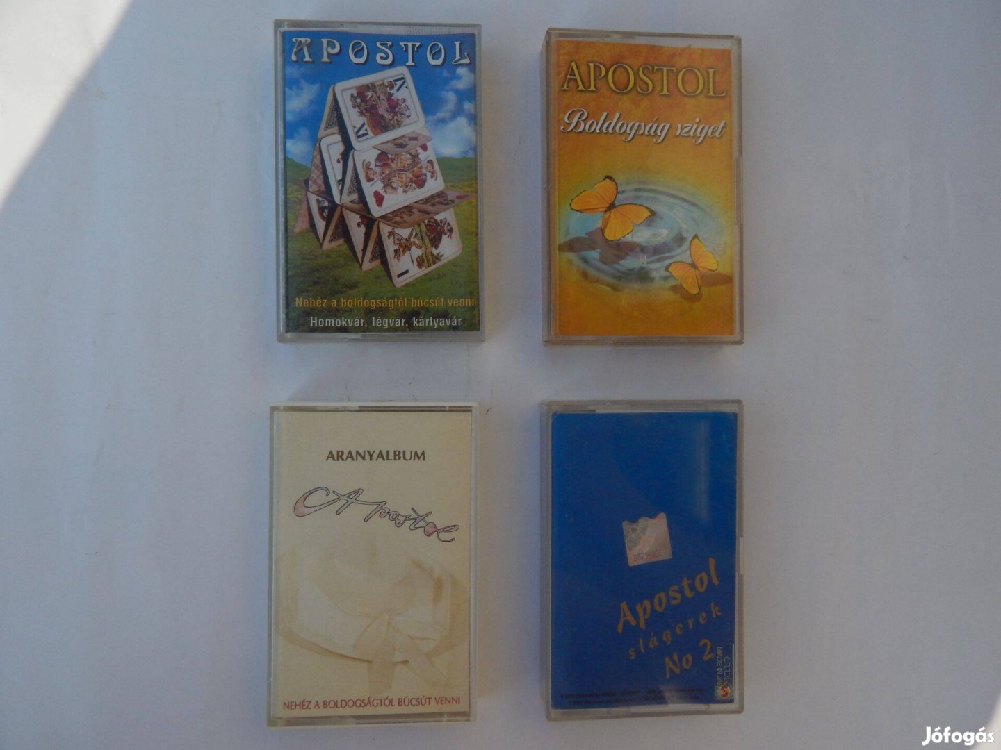 Apostol Együttes Műsoros audió kazetták 4-es szettben