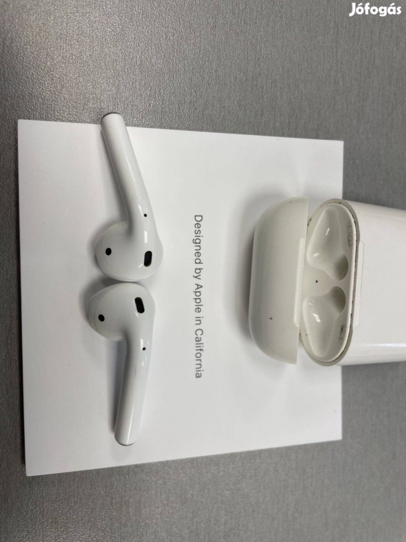 Apple Airpods 2 6hó jótállással+számlával!