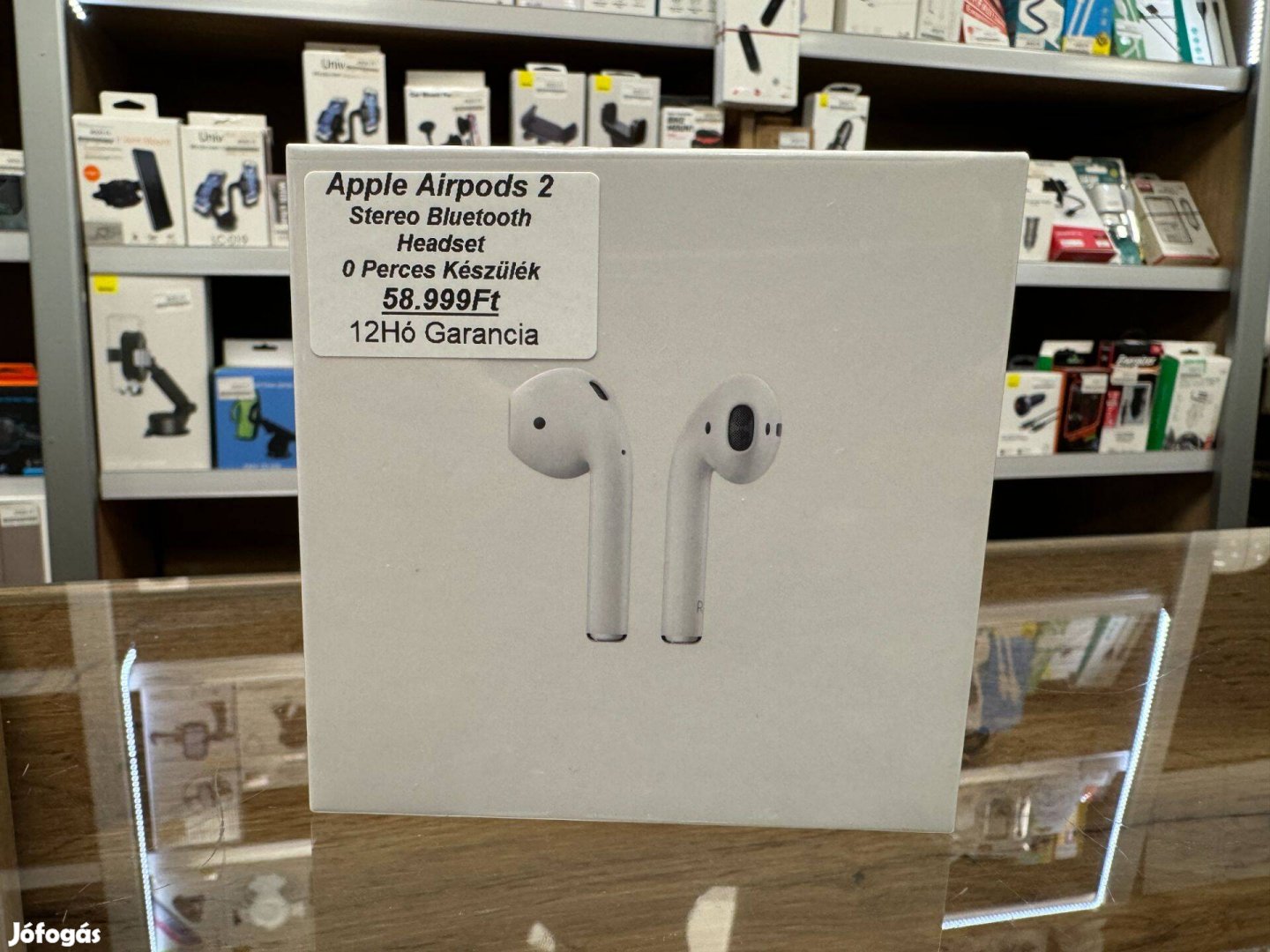 Apple Airpods 2 Stereo Bluetooth Headset 12Hó Garancia -10% Kedvezmény