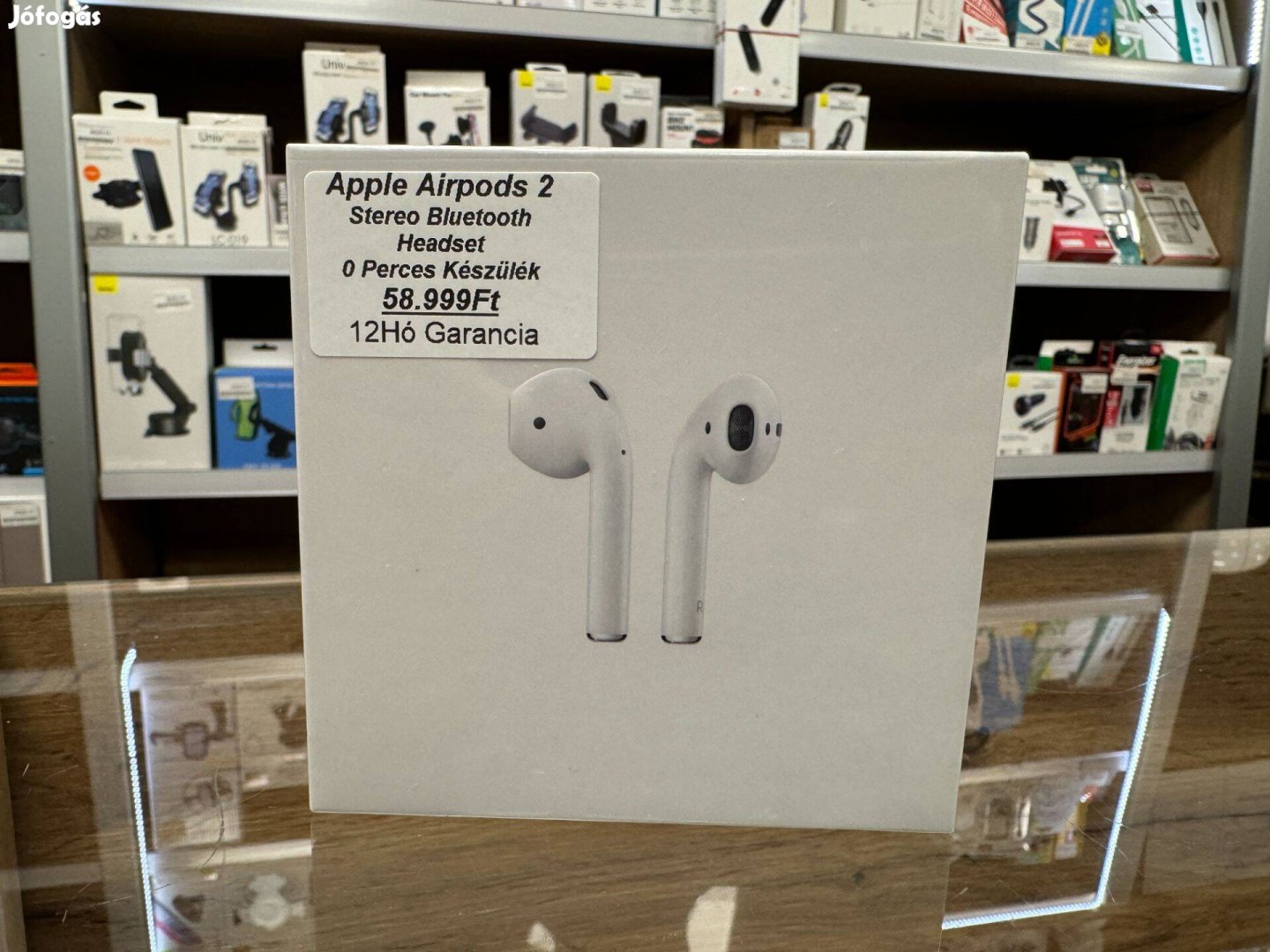 Apple Airpods 2 Stereo Bluetooth Headset 12 Hó Garancia