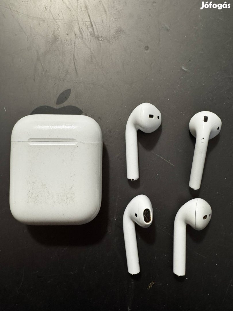 Apple Airpods 2 tok és fülhallgatók, eredeti