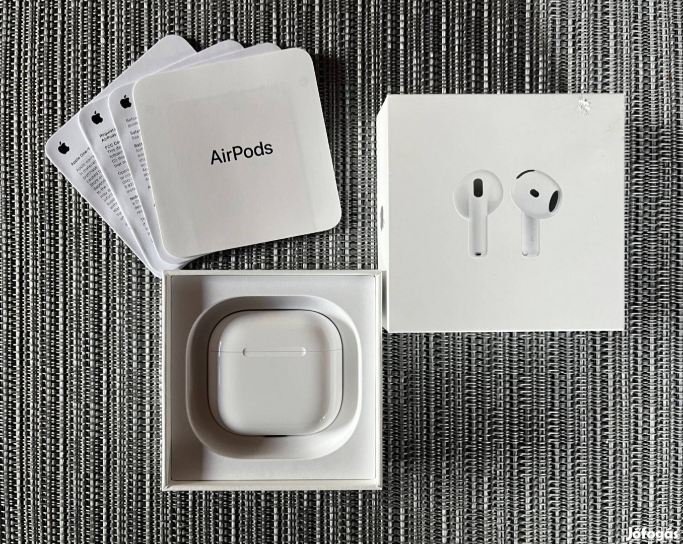 Apple Airpods 4 aktív zajkioltás nélkül