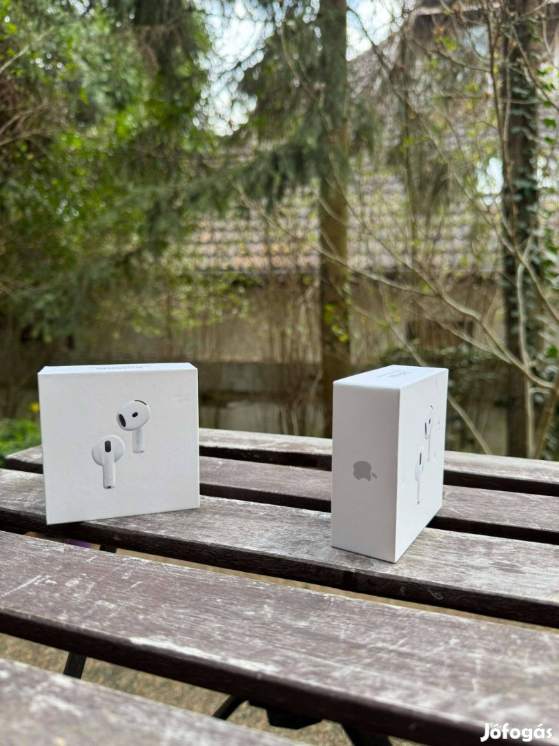 Apple Airpods 4 gen. ANC Aktív Zajkioltással - Bontatlan Új