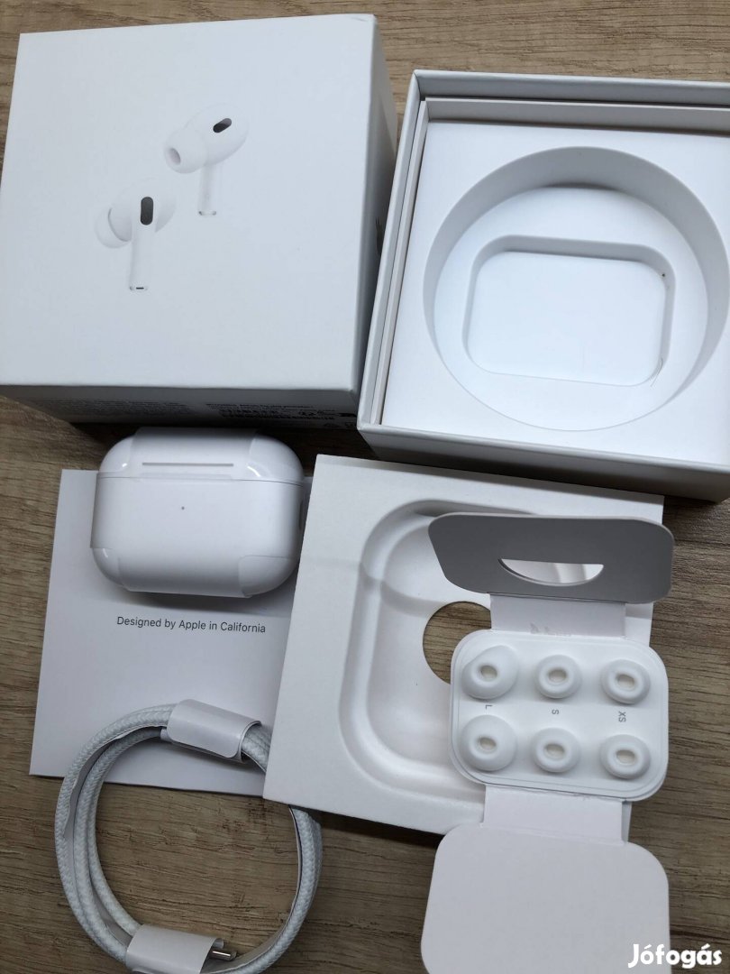 Apple Airpods Pro 2. Generáció, Apple számlával, papírokkal