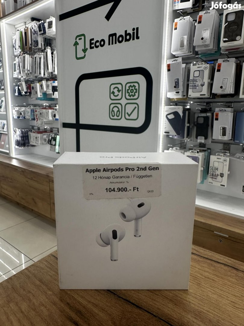 Apple Airpods Pro Kártyafüggetlen, 12 hó garancia