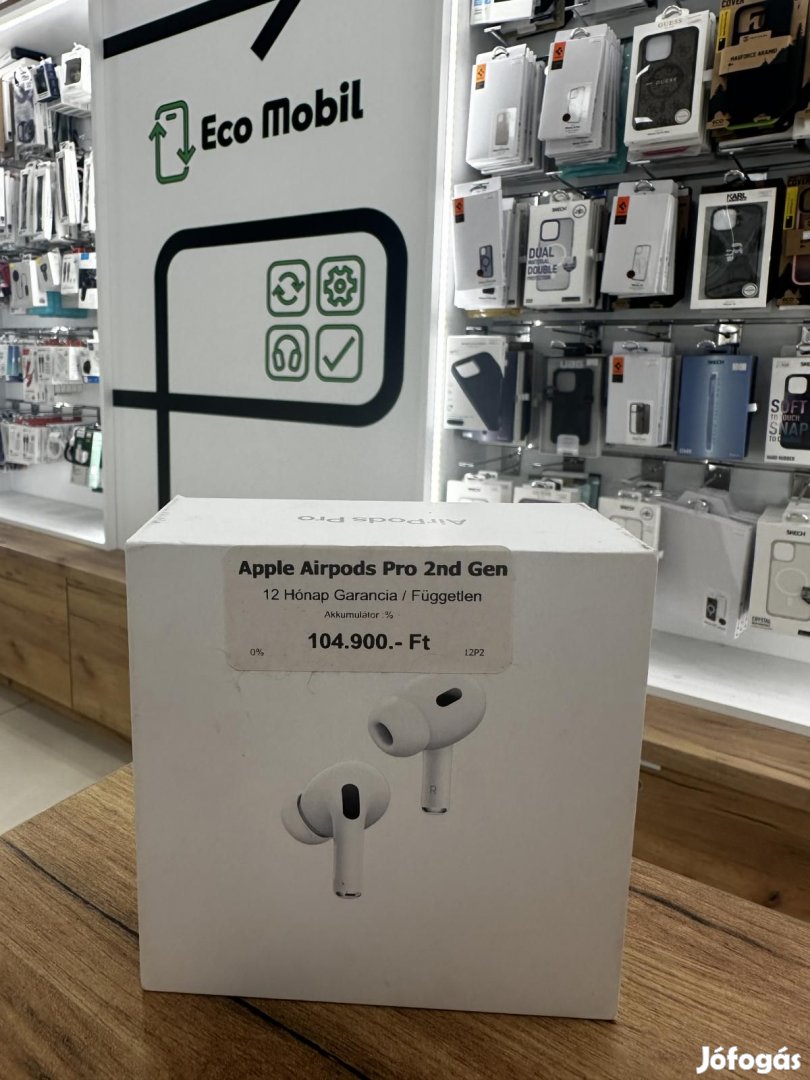 Apple Airpods Pro Kártyafüggetlen, 12 hó garancia