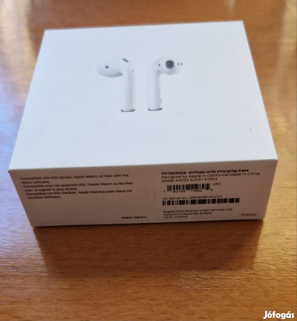 Apple Airpods csak doboz