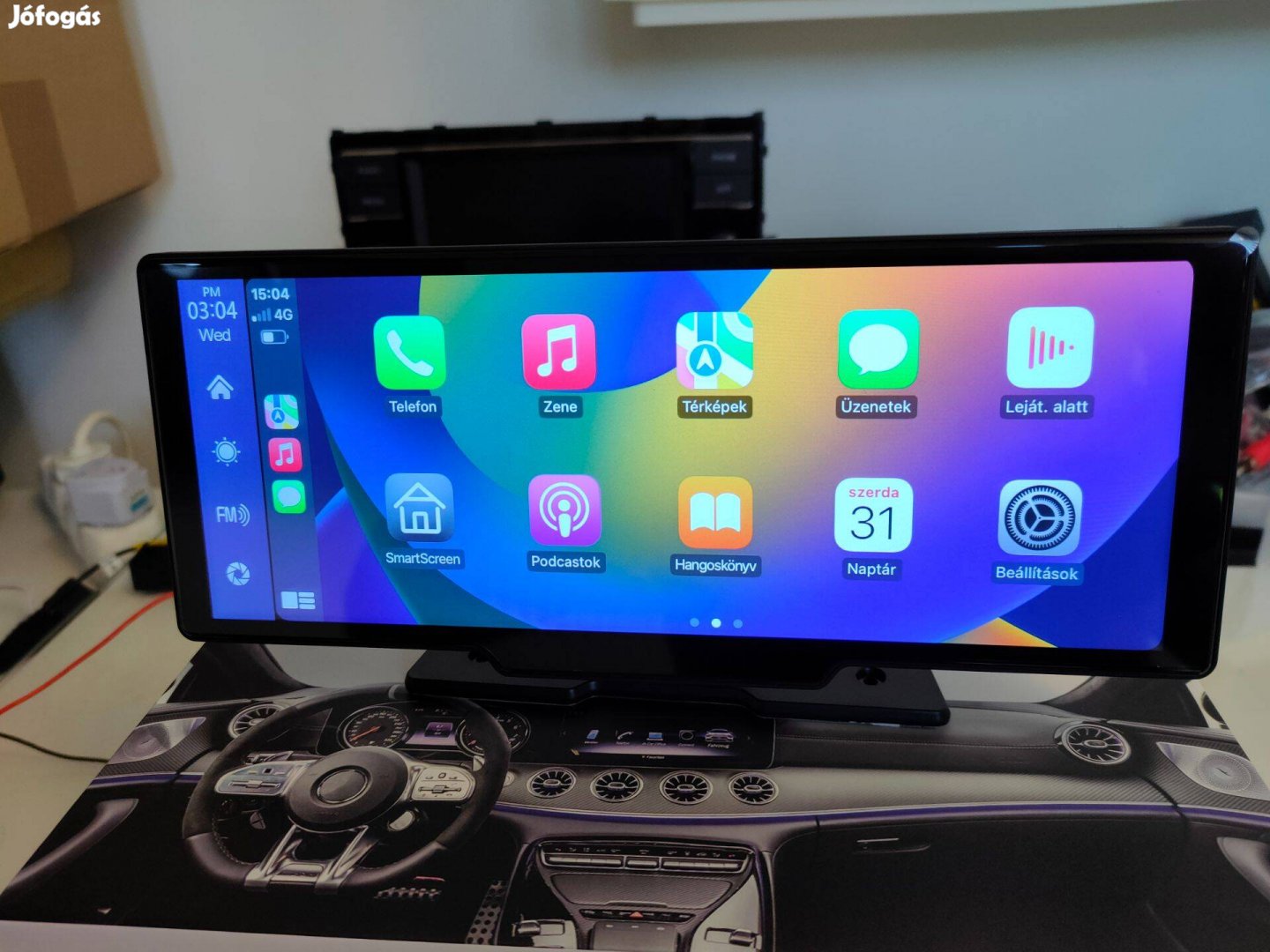 Apple Carplay Android Autó Kijelző Autóba