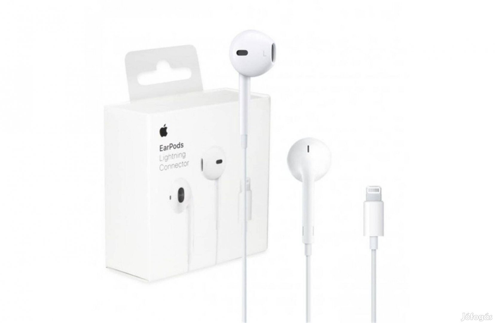 Apple Earpods (Mwty3ZM/A) fülhallgató Lightning, Új, 1 év garancia